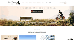 Desktop Screenshot of cycletouring.co.za